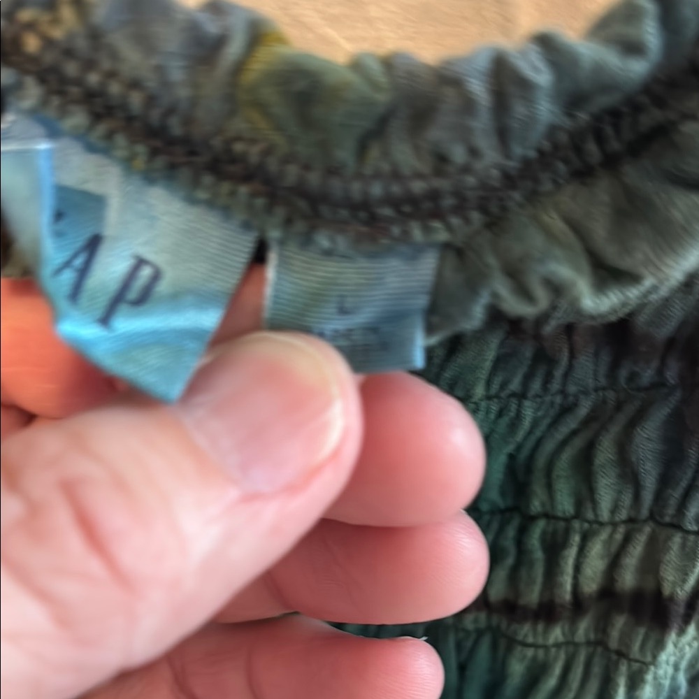 Green Tie-Dye Jumpsuit - Picture 6 of 6